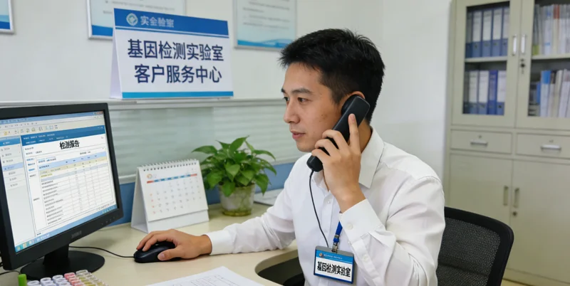 永安遗传咨询门诊医生与患者沟通