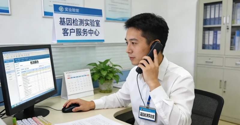 黑河市民进行遗传咨询与基因采样