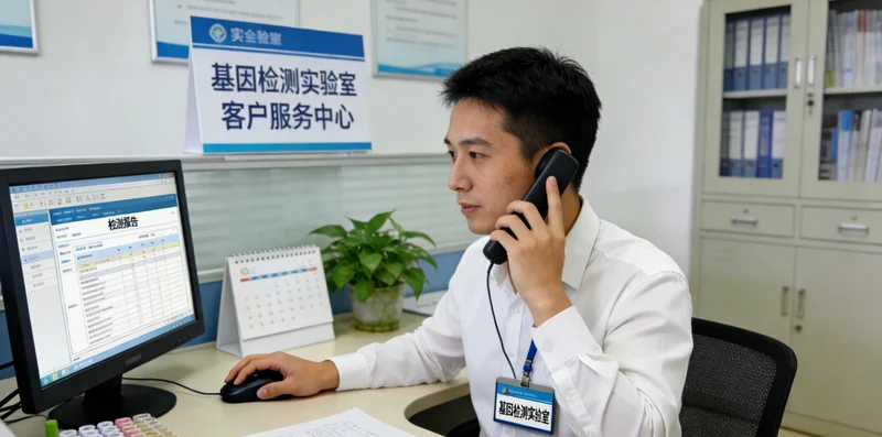 雅安市民在医院进行遗传咨询