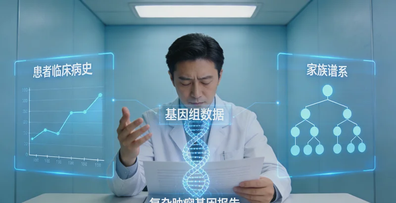 可克达拉家庭进行遗传健康咨询与