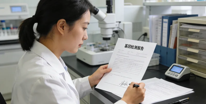 龙岩遗传咨询师解读基因检测报告