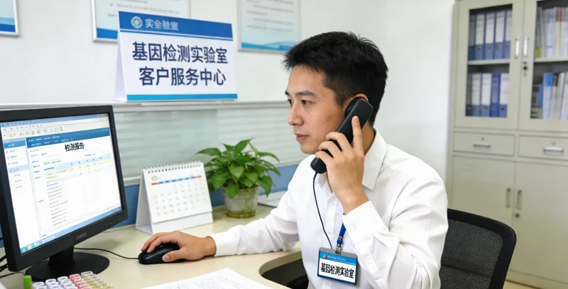弥勒遗传咨询门诊医生与患者沟通