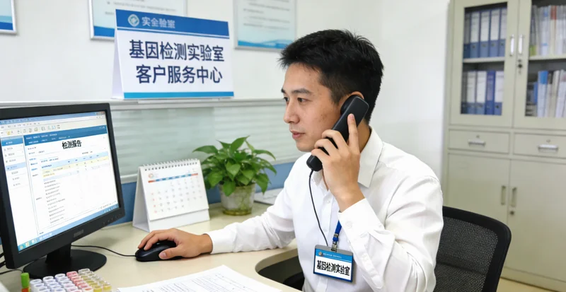 喀旗家庭共同查看基因检测报告