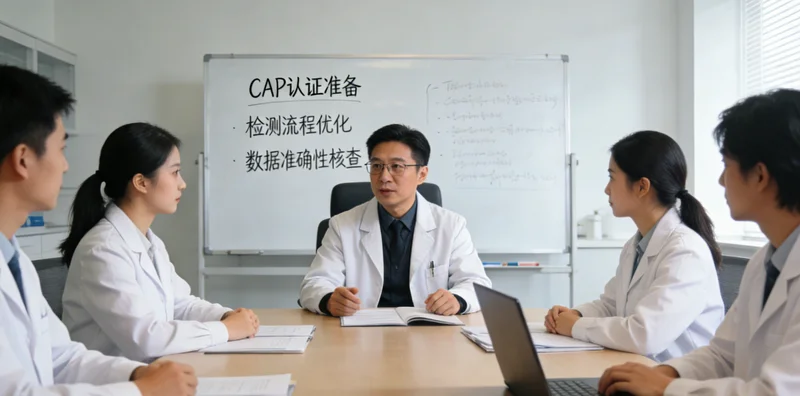莱阳遗传咨询门诊医生与患者面对