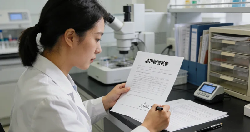 上海居民查看PTEN基因检测报