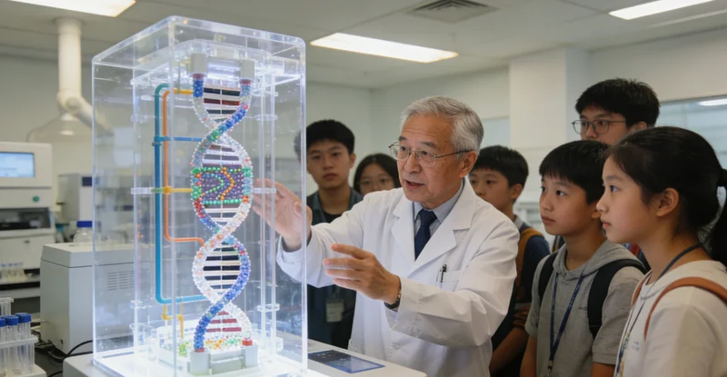 仪征市民在医院进行甲状腺健康检