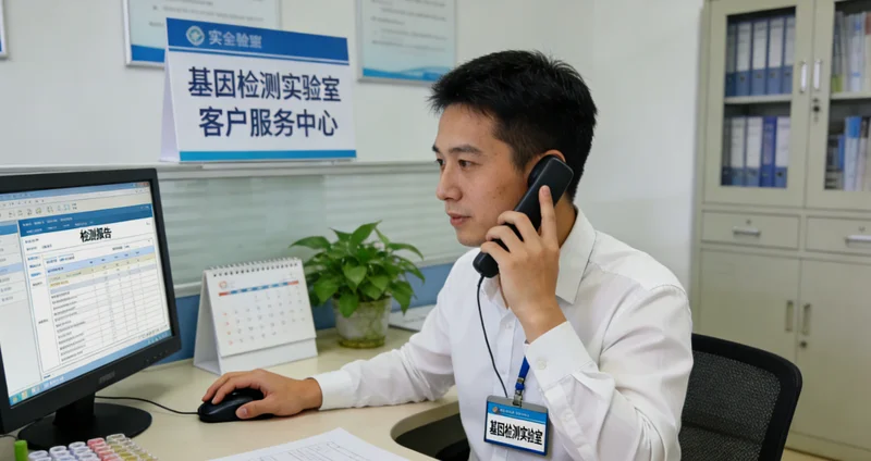 东台家庭共同查看和理解基因检测