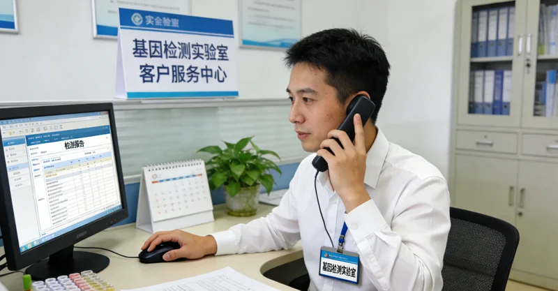 阿巴嘎旗遗传咨询师为女士解读基