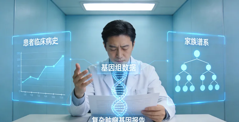 禹州家庭查看基因检测报告并讨论