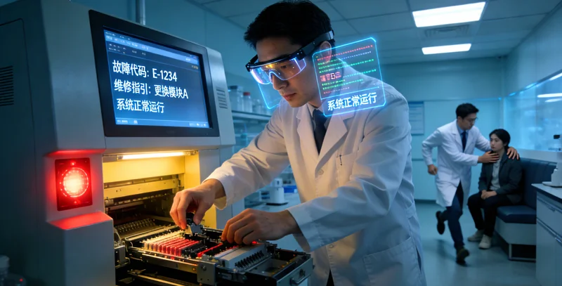桦甸女性查看早期筛查健康报告