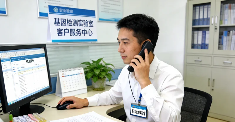 福安市民在医院遗传咨询门诊与医