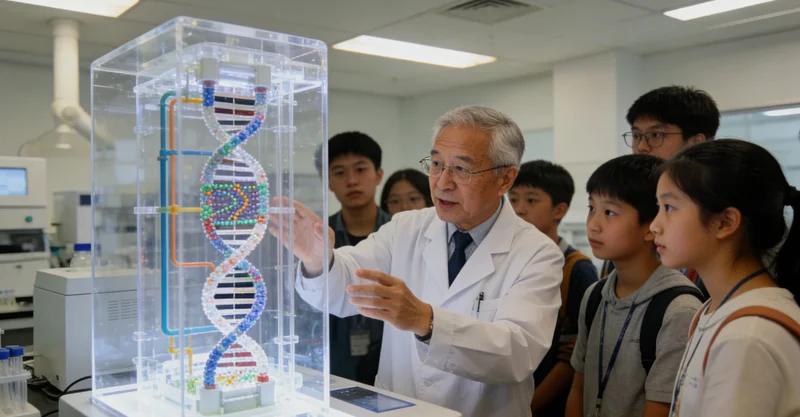 邵阳家长与孩子在资江边