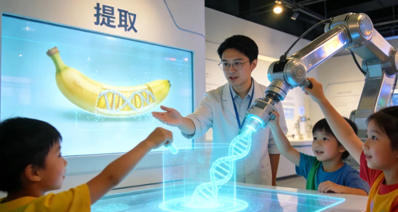 丹东家庭共同学习肠道健康与遗传