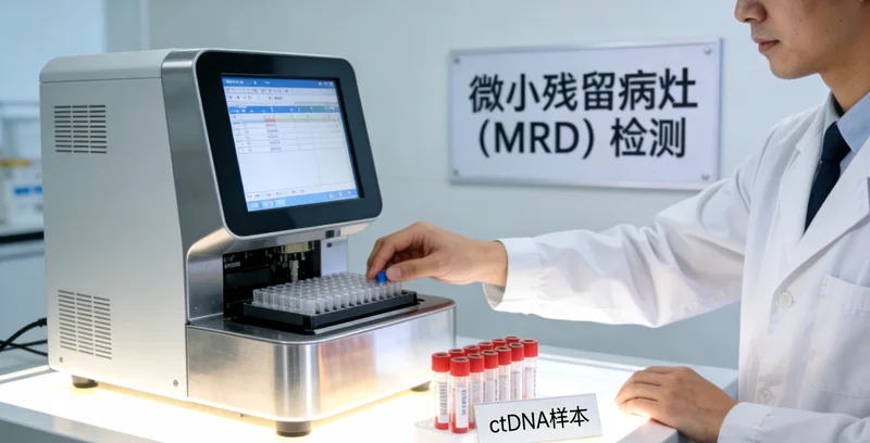 丽水肾癌患者与医生进行基因检测