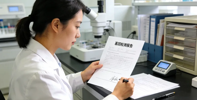 汨罗医生为患者解读基因检测报告