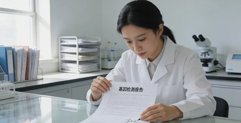 黔西患者查看PTEN基因检测报