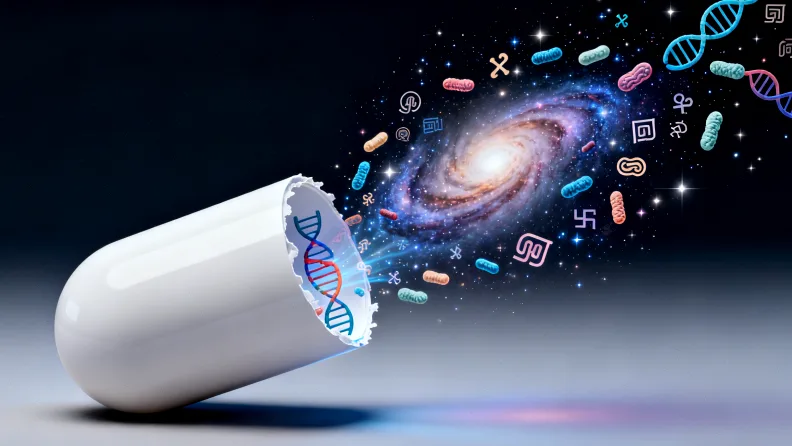 HER2基因正常与异常状态对比示意图