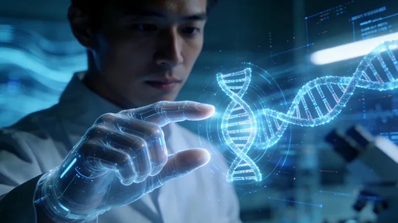 FISH检测显示ALK基因分离信号