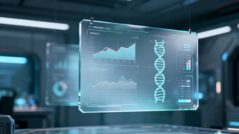 组织活检与液体活检采样的对比图示