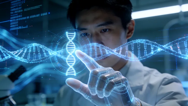 传统单基因检测与NGS多基因检测对比示意图