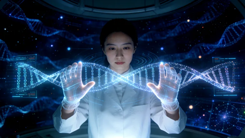 TGF-β信号通路简化工作原理卡通图