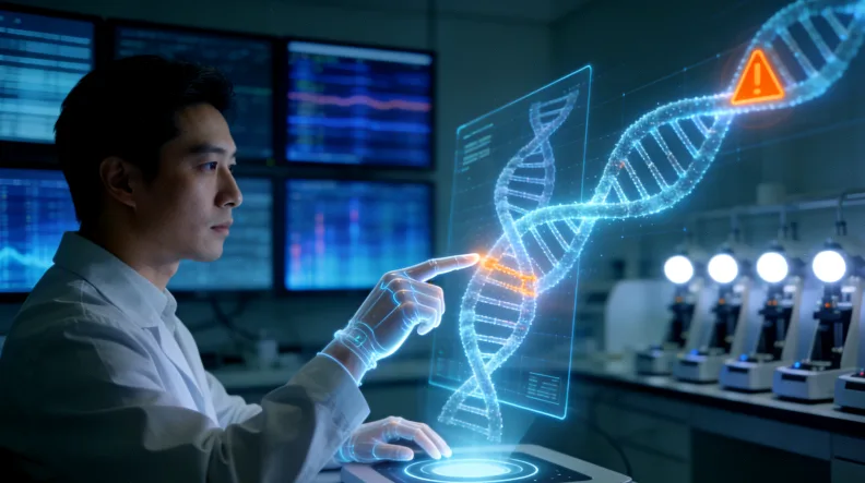 基因测序与生物信息分析流程简图