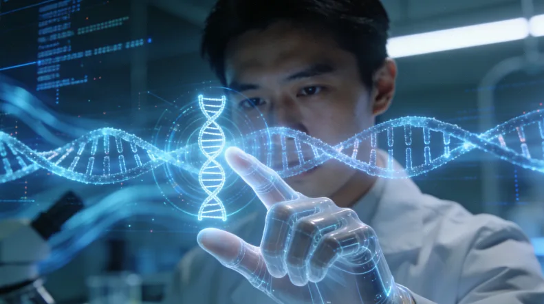 组织活检与液体活检（抽血）对比图