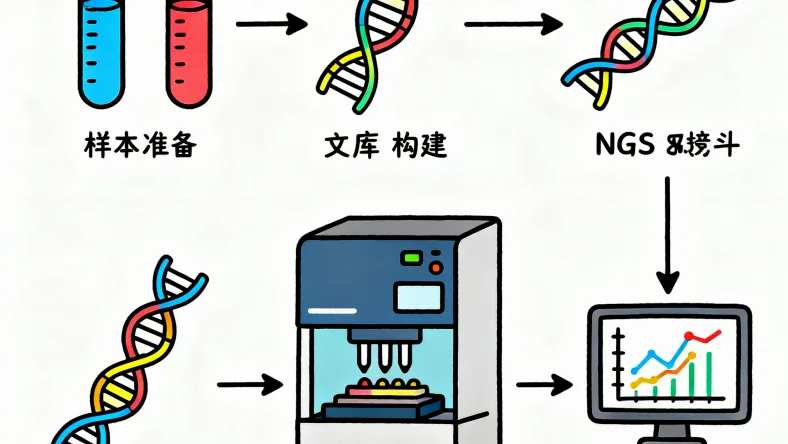 BRCA蛋白修复DNA双链断裂示意图