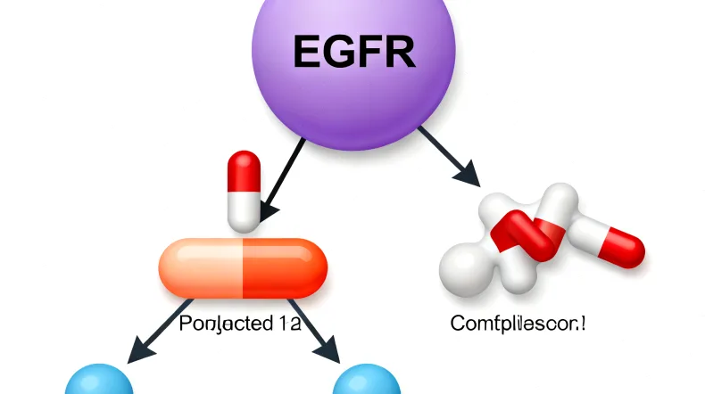 常见EGFR耐药突变类型对比图