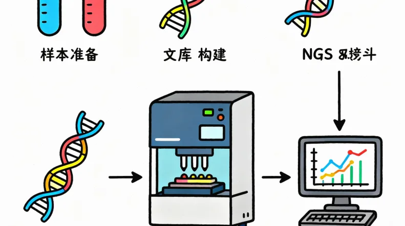 PCR与NGS技术原理对比图解