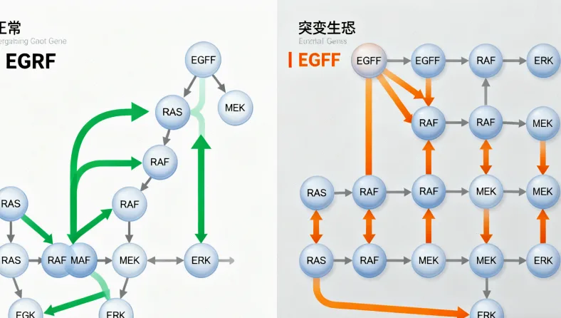 PAH基因突变导致苯丙氨酸代谢通路异常示意图