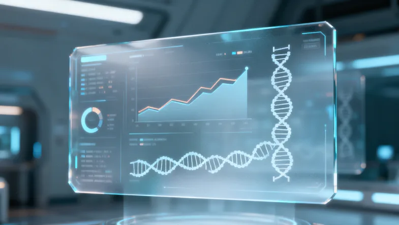 基因检测实验室样本处理流程示意图