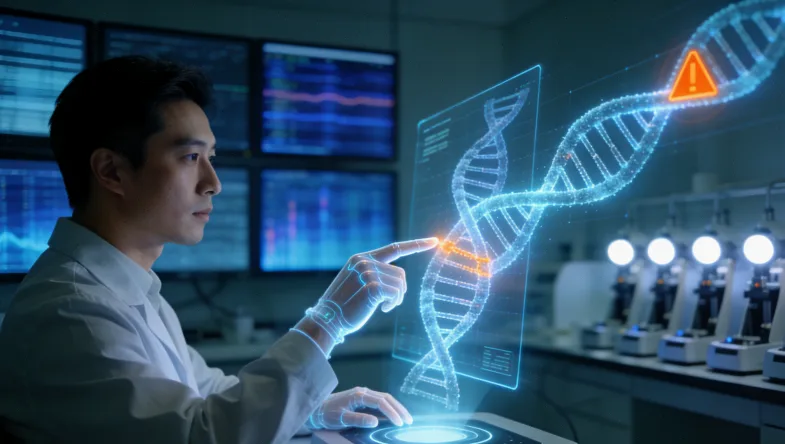 胚系突变与体细胞突变发生阶段对比示意图