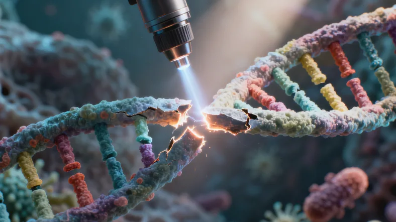 EGFR基因T790M耐药突变示意图