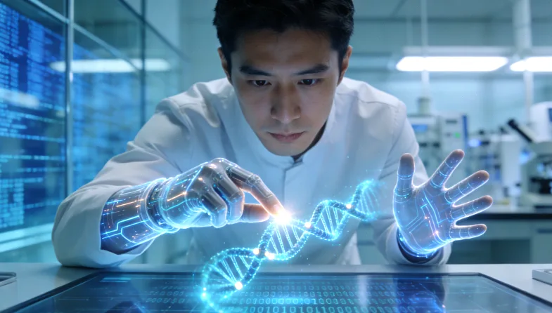 正常与异常GAA重复序列对比示意图