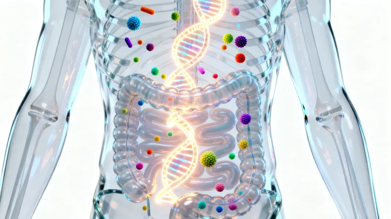 遗传分析仪输出DNA片段长度图谱