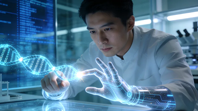 基因检测实验室流程概览图