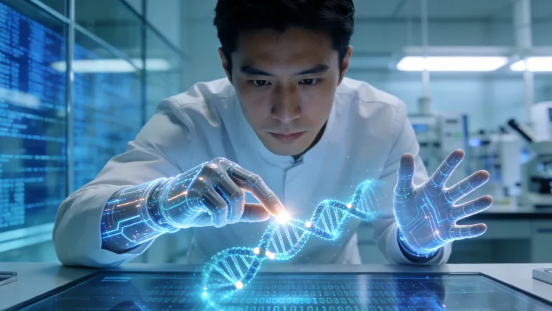 号染色体q11-q13区域基因结构示意图