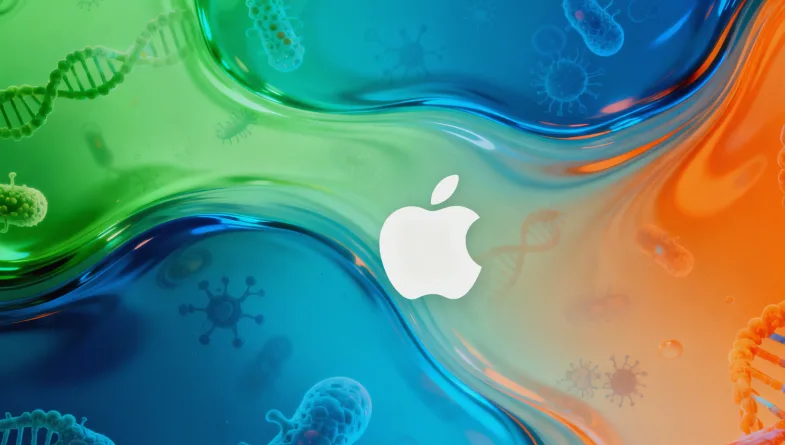 荧光原位杂交(FISH)显示HER2基因扩增与正常对比