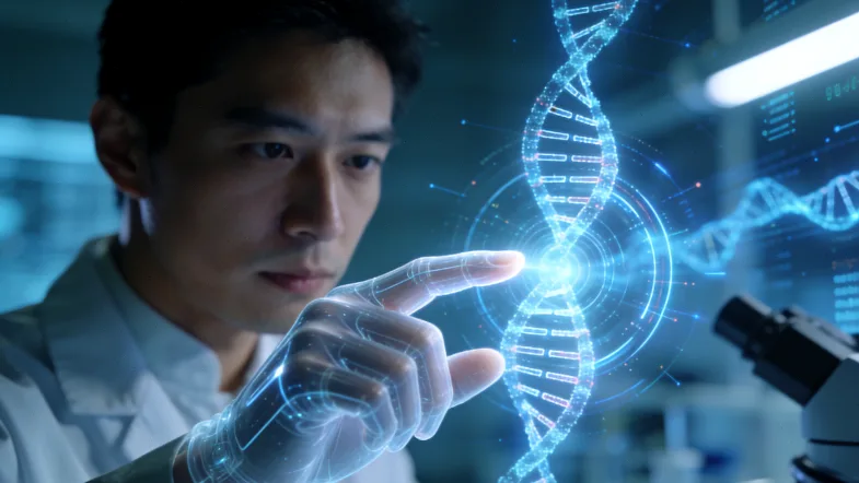 正常细胞与癌细胞基因突变对比示意图