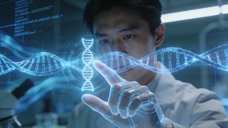 基因检测从采血到出具报告的完整流程框图