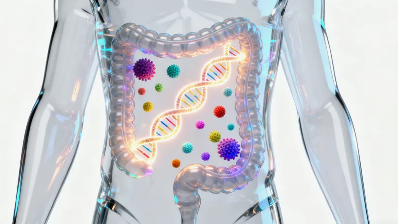 基因点突变、缺失、重复的卡通比喻图