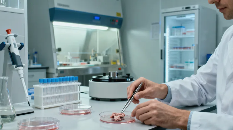 基因检测从采血到报告的核心流程步骤图