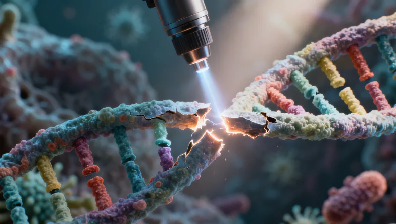 肺癌驱动基因突变示意图