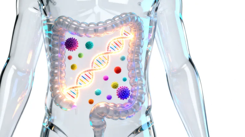 EGFR蛋白结构及突变示意图