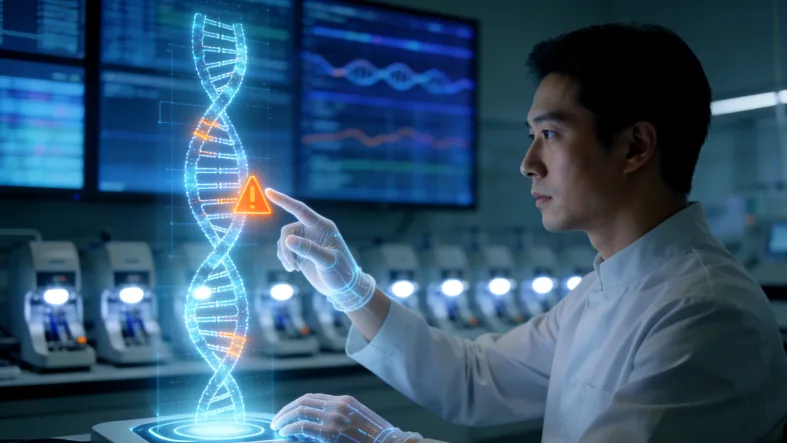 胃癌常见驱动基因突变示意图