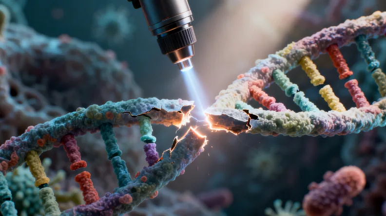 基因检测报告关键指标示例图