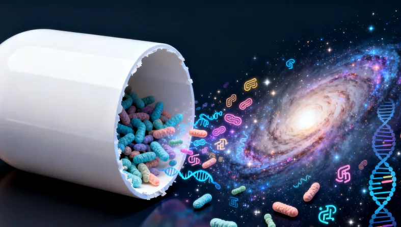 DNA双螺旋结构示意图，高亮显示突变碱基对