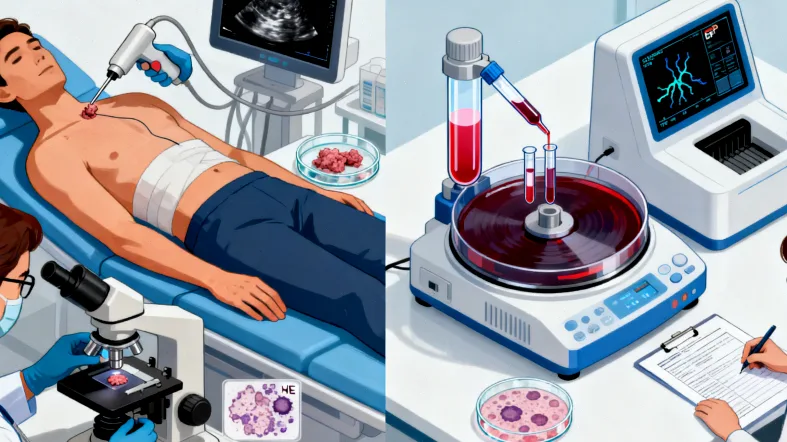 结直肠癌多基因检测流程示意图