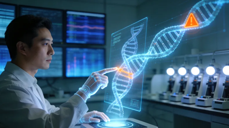 EGFR基因突变导致细胞信号通路持续激活示意图